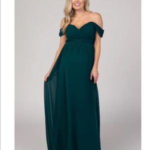 Pink Blush Maternity Dress